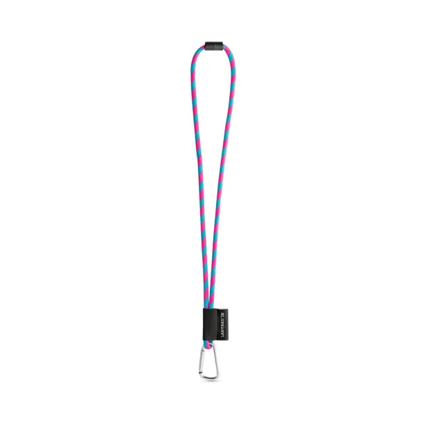 75124 Lanyard Tube Long Set II. Standard Models 312 - Pink Light blue