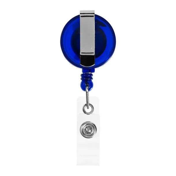 Lech kopča za akreditacije - Bullet Transparent blue