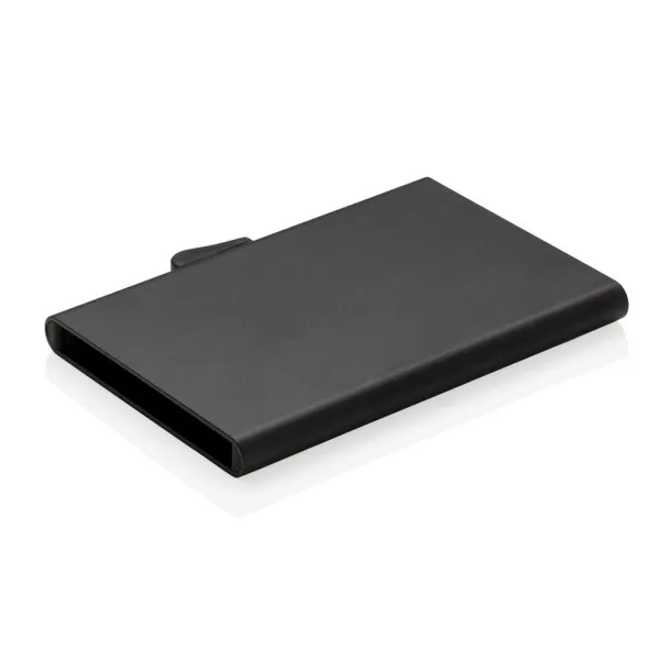  C-Secure aluminium RFID card holder - XD Collection Black 