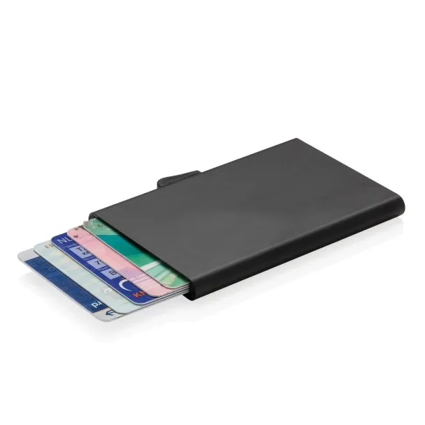  C-Secure aluminium RFID card holder - C-Secure Black 