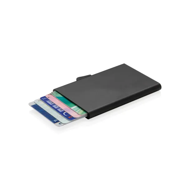  C-Secure aluminium RFID card holder - C-Secure Black 