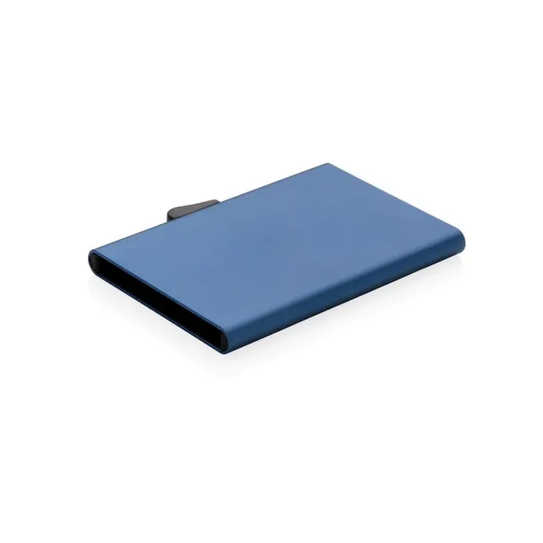  C-Secure aluminium RFID card holder - C-Secure Blue