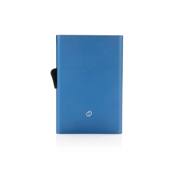  C-Secure aluminium RFID card holder - C-Secure Blue