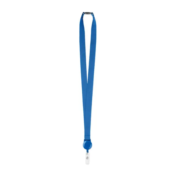 ZIP LANYARD Lanyard retractable clip Royal blue