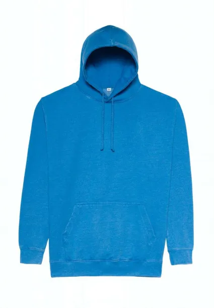  WASHED HOODIE - Just Hoods Washed Sapphire Blue