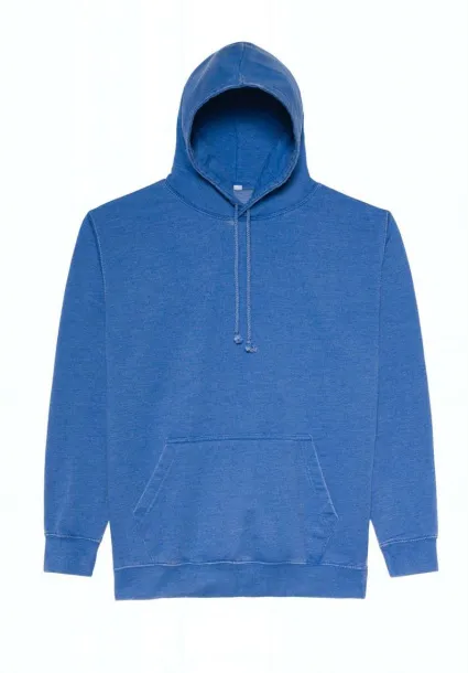  WASHED HOODIE - Just Hoods Washed Royal Blue