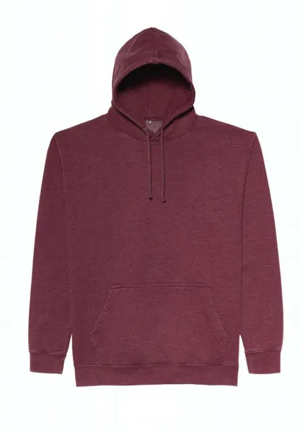  WASHED HOODIE - Just Hoods Washed Burgundy