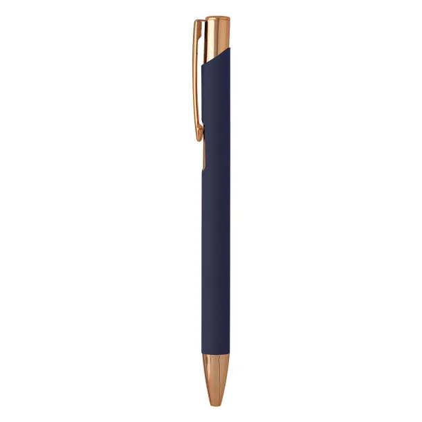 OGGI ROSE GOLD Metal ball pen Blue