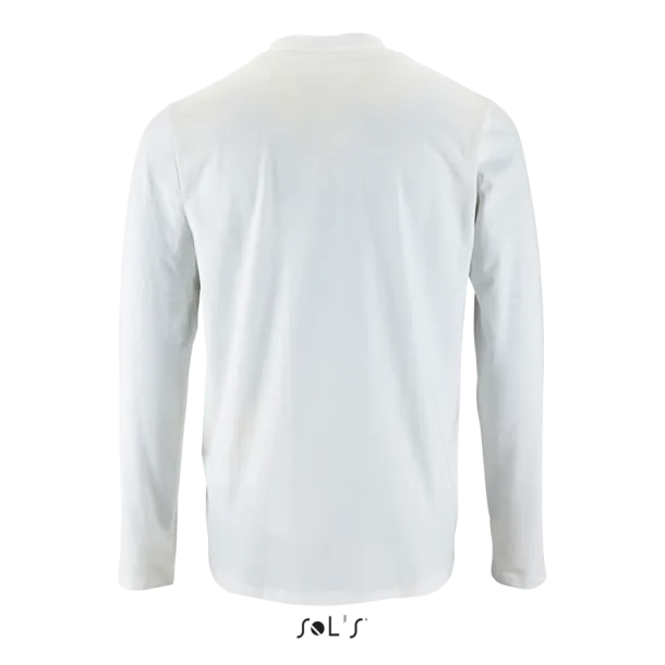  SOL'S IMPERIAL LSL MEN - LONG-SLEEVE T-SHIRT- 190 g/m² - SOL'S White