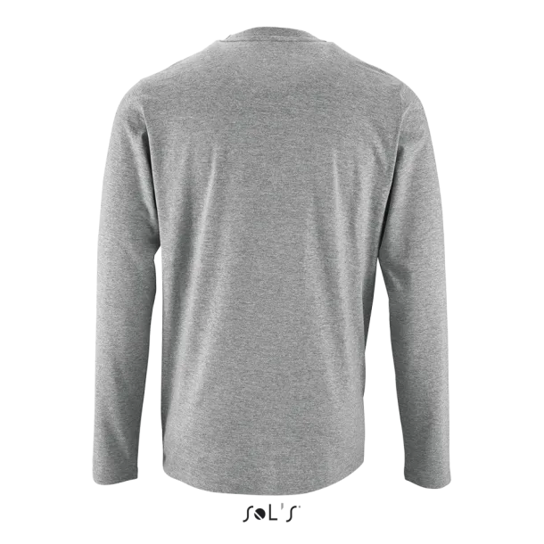  SOL'S IMPERIAL LSL MEN - LONG-SLEEVE T-SHIRT- 190 g/m² - SOL'S Grey Melange