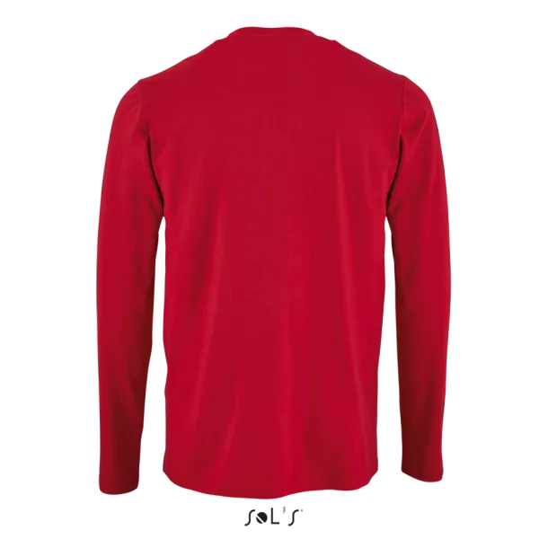  SOL'S IMPERIAL LSL MEN - LONG-SLEEVE T-SHIRT- 190 g/m² - SOL'S Red