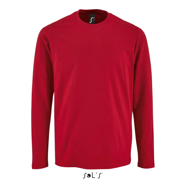  SOL'S IMPERIAL LSL MEN - LONG-SLEEVE T-SHIRT- 190 g/m² - SOL'S Red