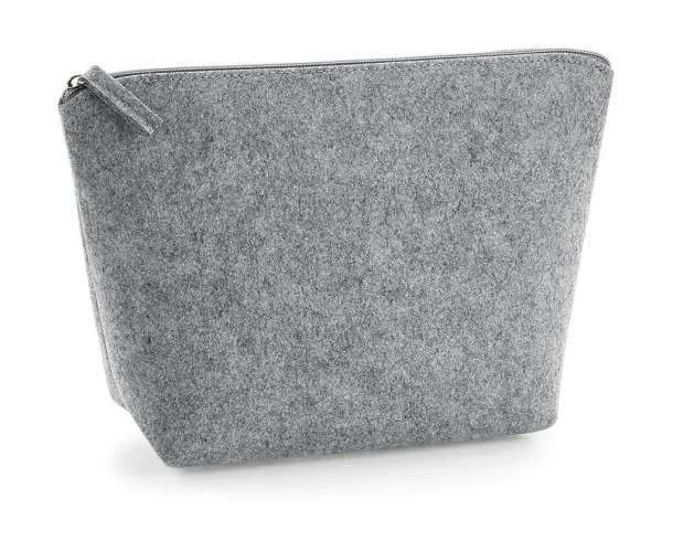  Felt Accessory Bag - Bagbase Grey Melange