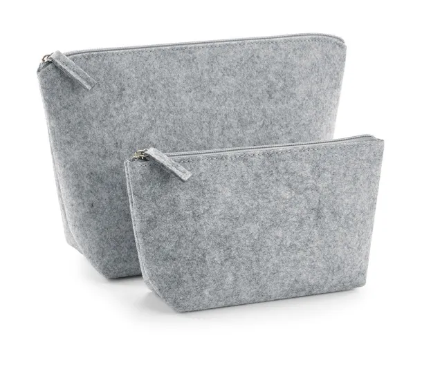  Felt Accessory Bag - Bagbase Grey Melange