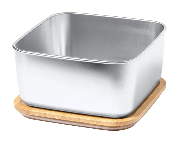 Tusvik lunch box Silver Natural