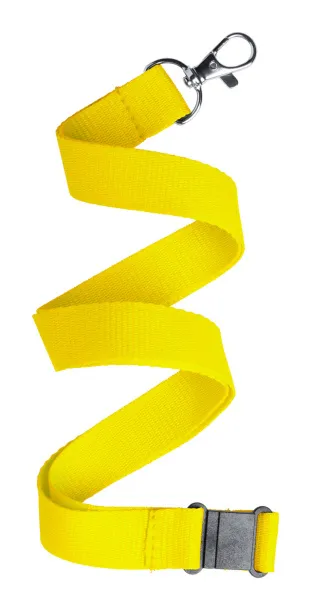 Savent lanyard Yellow