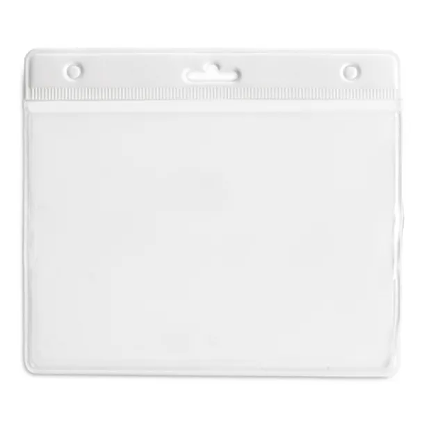  ID badge holder white