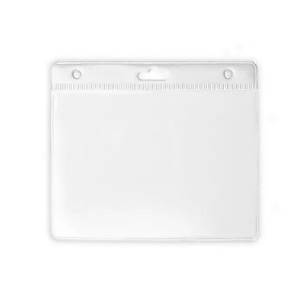  ID badge holder white