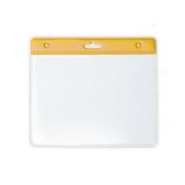  ID badge holder yellow