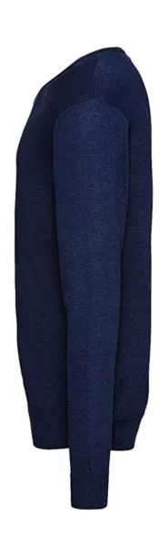  Muški pleteni pulover s V-izrezom, 275 g/m² - Russell Collection