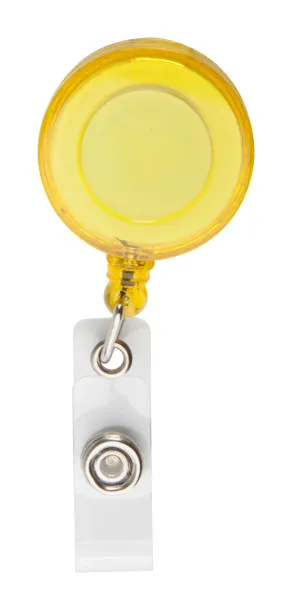 Slope pass holder Yellow