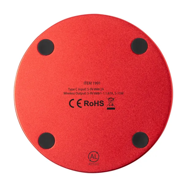 Golop wireless charger Red