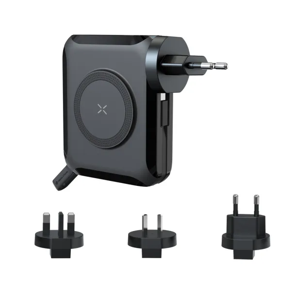  Urban Vitamin Oxnard 5 in 1 65W universal charger - Urban Vitamin Black 