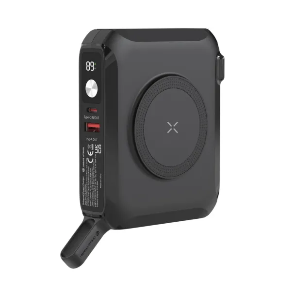  Urban Vitamin Oxnard 5 in 1 65W universal charger - Urban Vitamin Black 