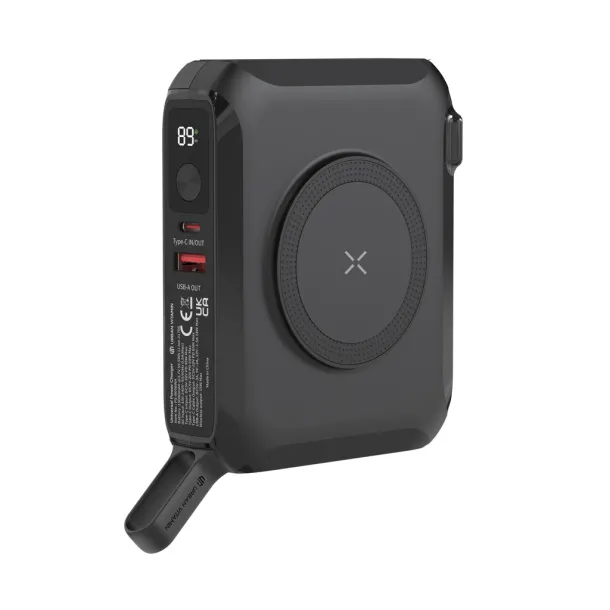  Urban Vitamin Oxnard 5 in 1 65W universal charger - Urban Vitamin Black 