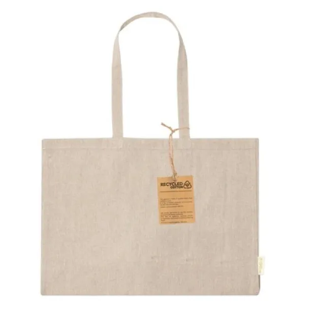  Recycled cotton shopping bag neutral