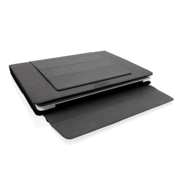  Fiko 2-in 1 laptop sleeve and workstation - XD Xclusive Black 