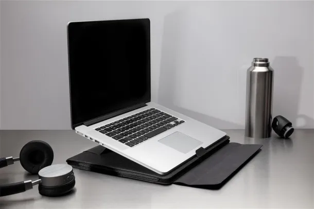  Fiko 2-in 1 laptop sleeve and workstation - XD Xclusive Black 