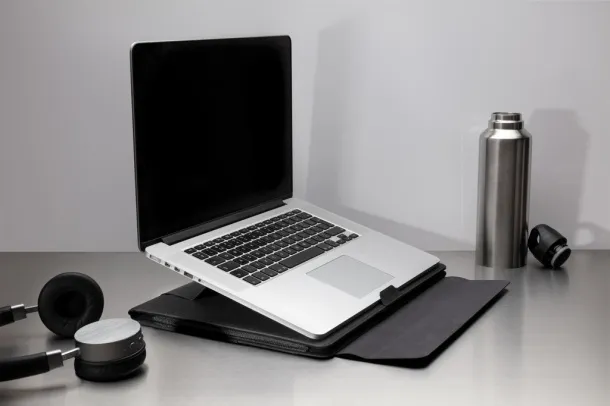  Fiko 2-in 1 laptop sleeve and workstation - XD Xclusive Black 