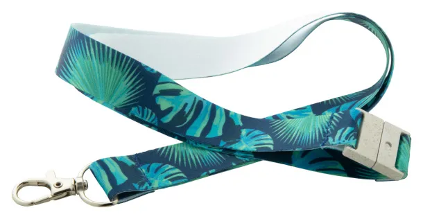 Subyard Zero Safe Eco custom sublimation lanyard White