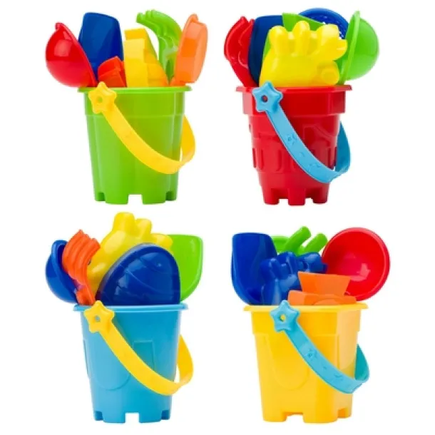  Beach set, bucket multicolour