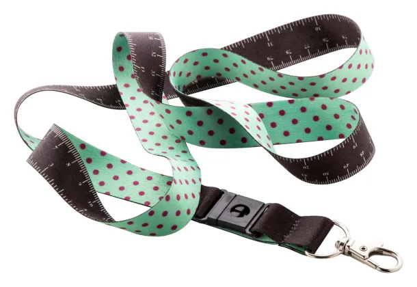 Subyard E RPET custom sublimation lanyard White