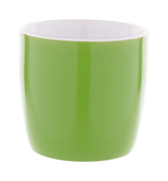 Hemera šalica, 370 ml Zelena Bijela