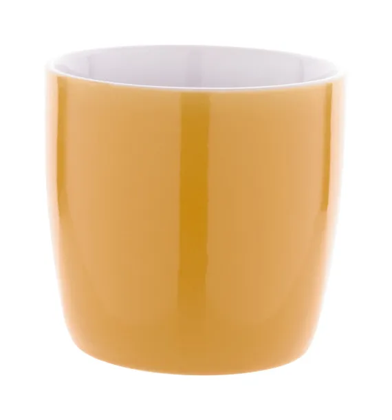 Hemera šalica, 370 ml Žuta Bijela