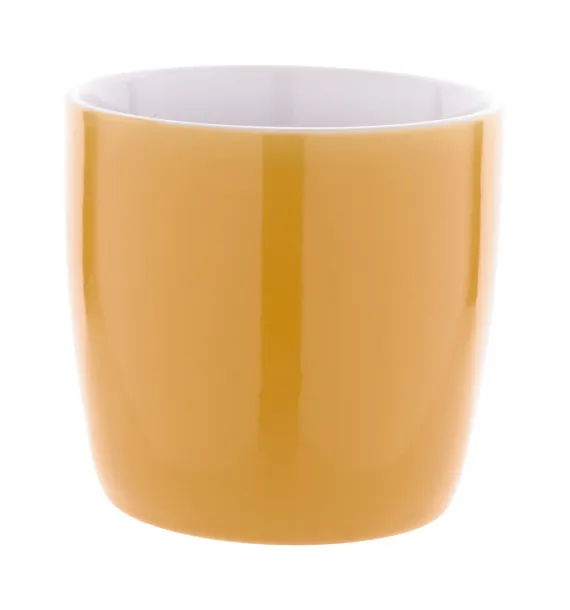 Hemera šalica, 370 ml Žuta Bijela