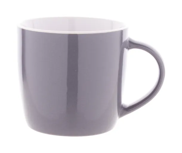Hemera šalica, 370 ml Siva Bijela