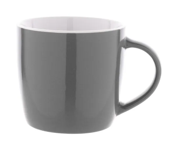 Hemera šalica, 370 ml Siva Bijela