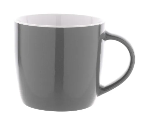 Hemera šalica, 370 ml Siva Bijela