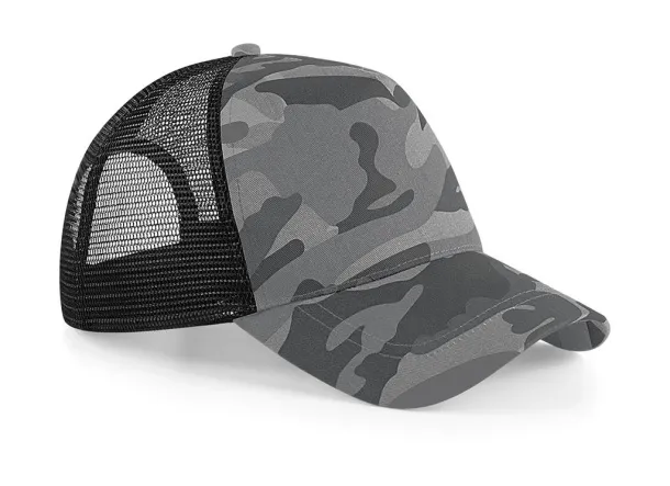  Camo Snapback Trucker - Beechfield Arctic Camo