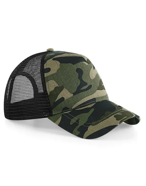  Camo Snapback Trucker - Beechfield