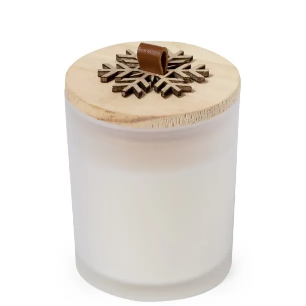  Scented candle white