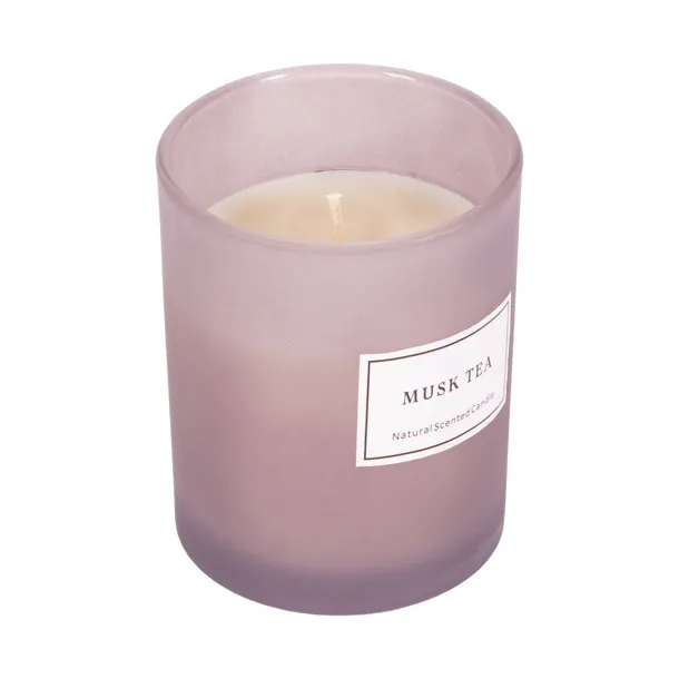 MUSK scented candle Grey