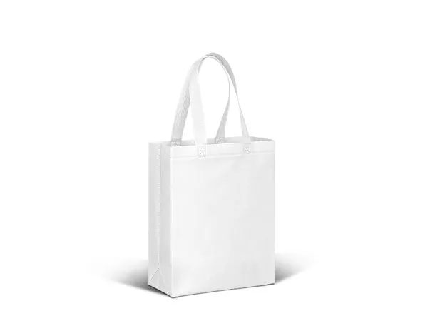 PLAZA MINI non woven gift bag - BRUNO White