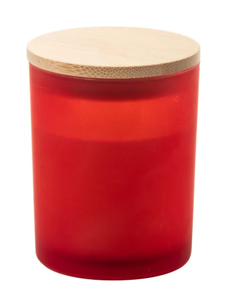 Daizu XL candle, vanilla Red