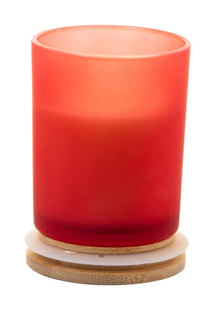 Daizu XL candle, vanilla Red