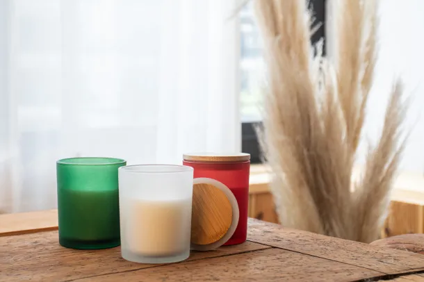 Daizu XL candle, vanilla Green